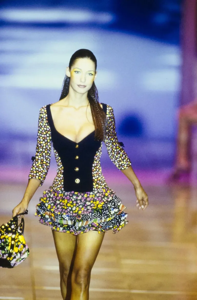 S/S 1993 Miami Collection Ruffle Shorts