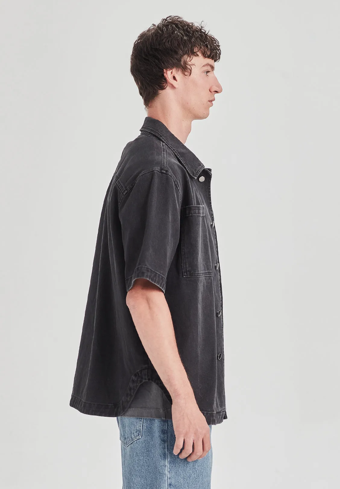 SS UTILITY SHACKET, VINTAGE BLACK