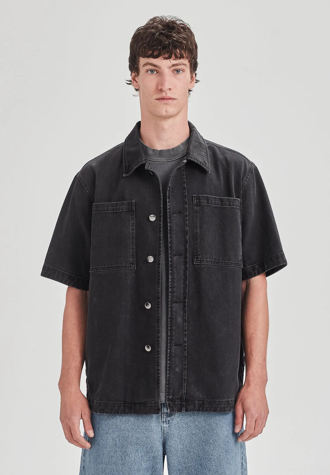SS UTILITY SHACKET, VINTAGE BLACK