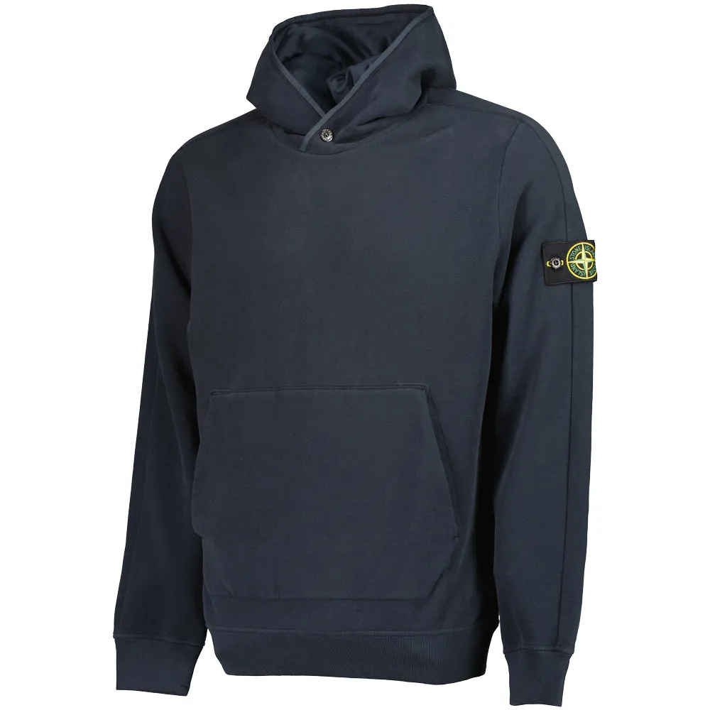 Stretch Cotton Fleece Hoodie