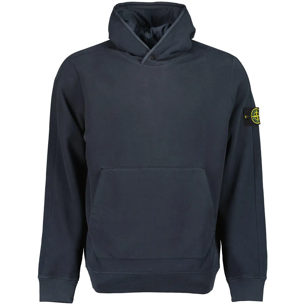 Stretch Cotton Fleece Hoodie