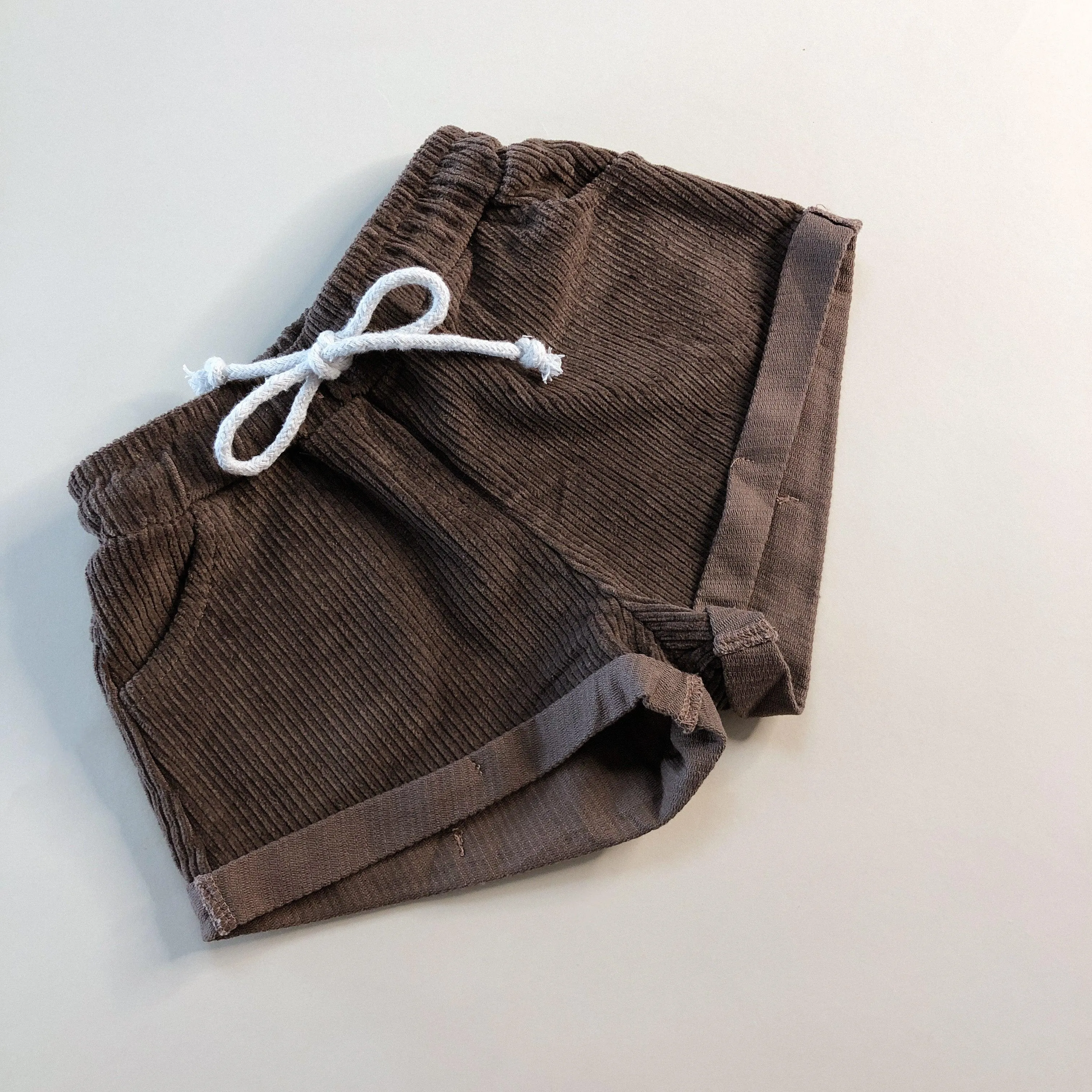 Summer Explorer Corduroy Shorts ~ in Coffee, Oatmeal & Mustard (NEW!)