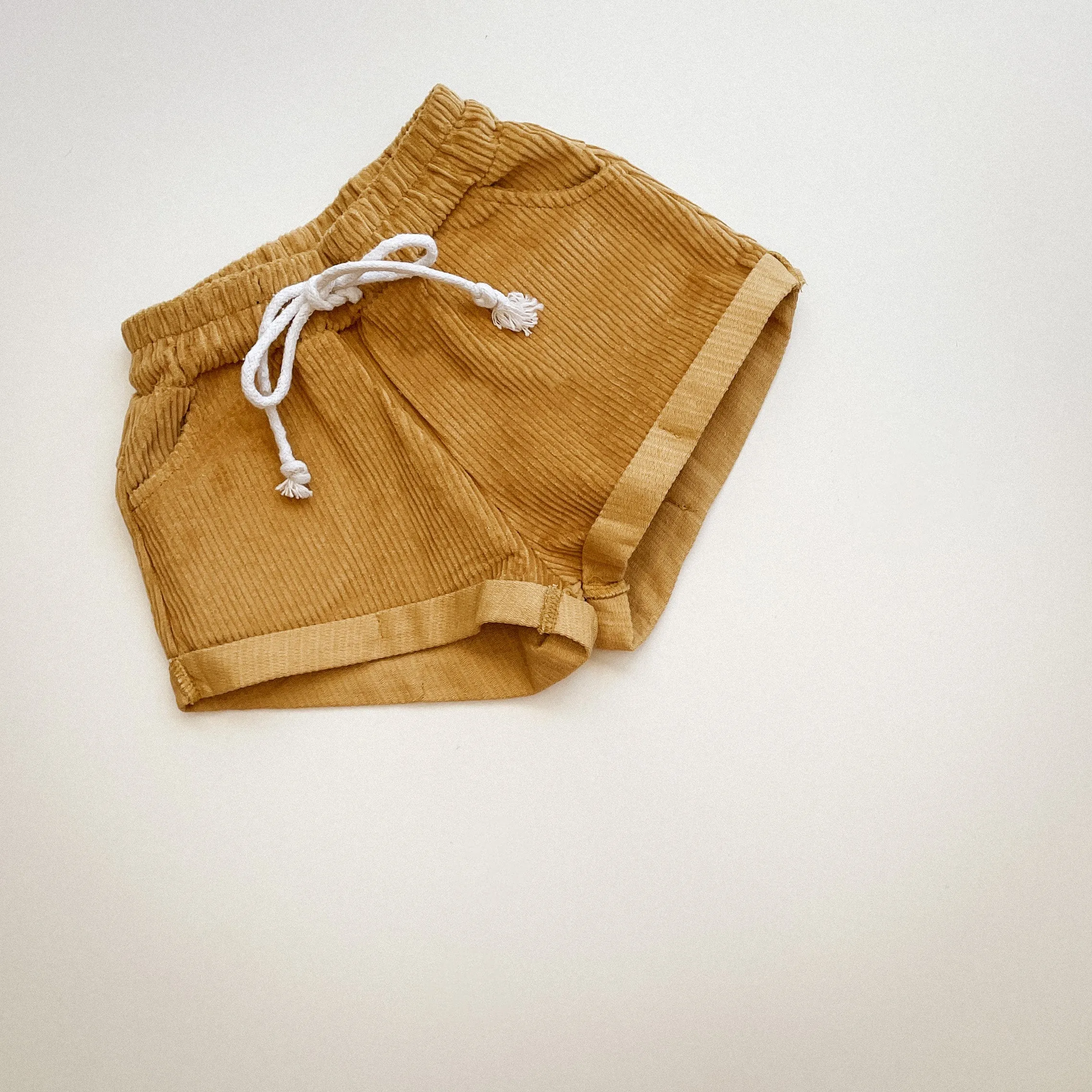 Summer Explorer Corduroy Shorts ~ in Coffee, Oatmeal & Mustard (NEW!)