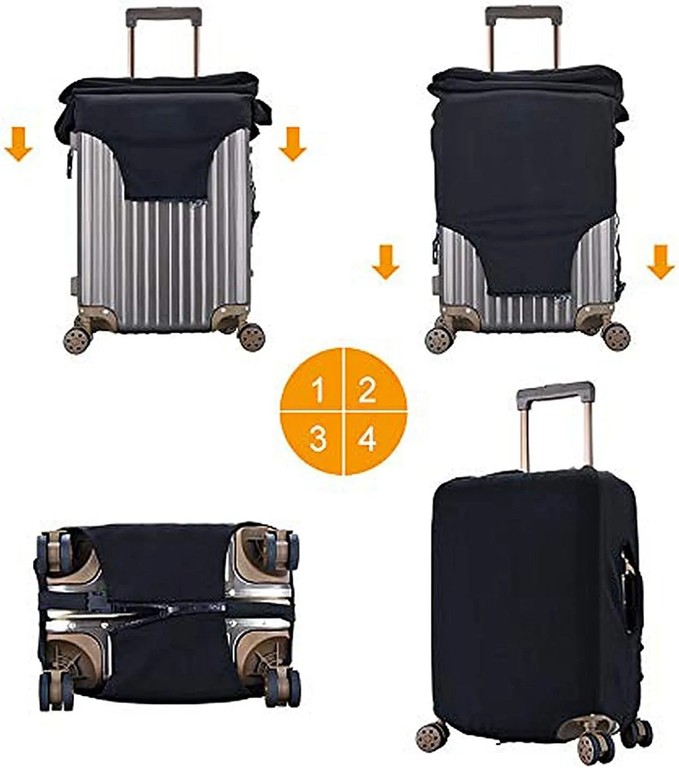 Summer Parrot Durable Elastic Suitcase Cover - Protect And Distinguish Your Luggage