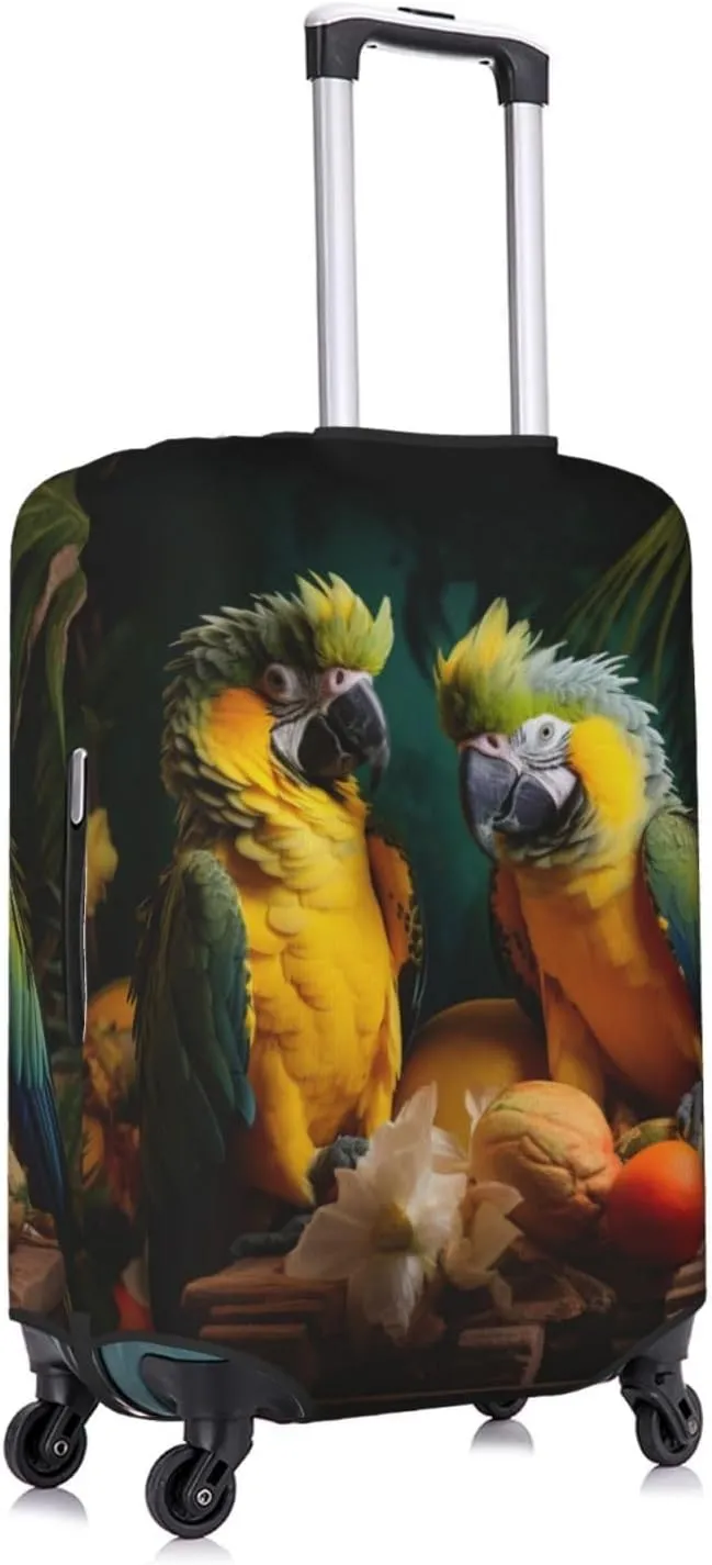 Summer Parrot Durable Elastic Suitcase Cover - Protect And Distinguish Your Luggage