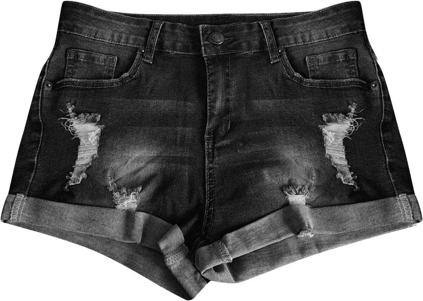 Summer Shorts Sexy High Slim Hole Women Pants Waist Pants Jeans Pants Short Sleeved Shirts for Women Casual