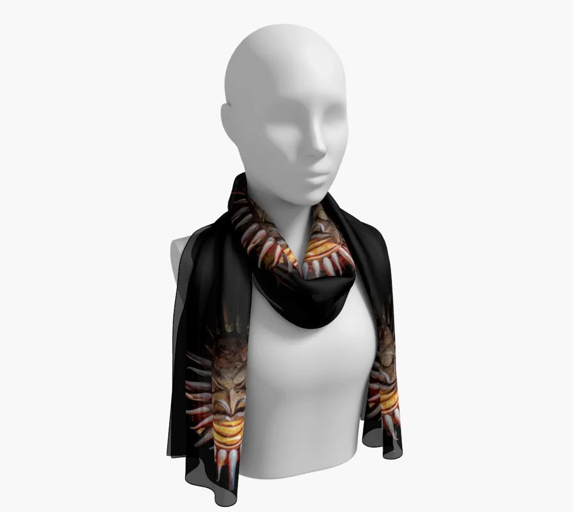 Sun Mask Long Scarf