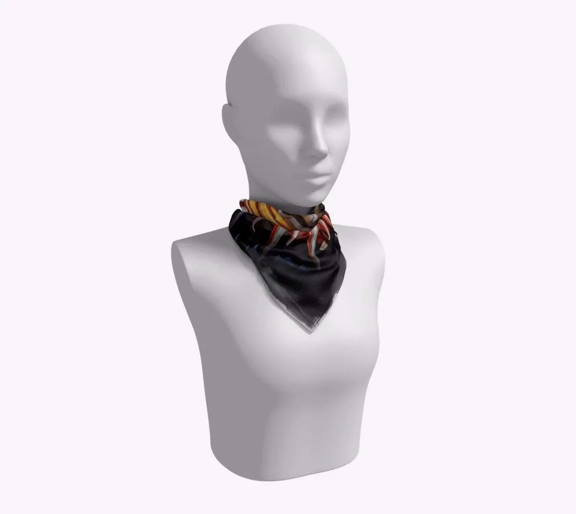 Sun Mask Square Scarf