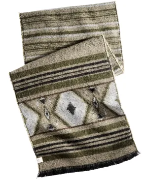 Sun   Stone Mens Woven Patterned Scarf
