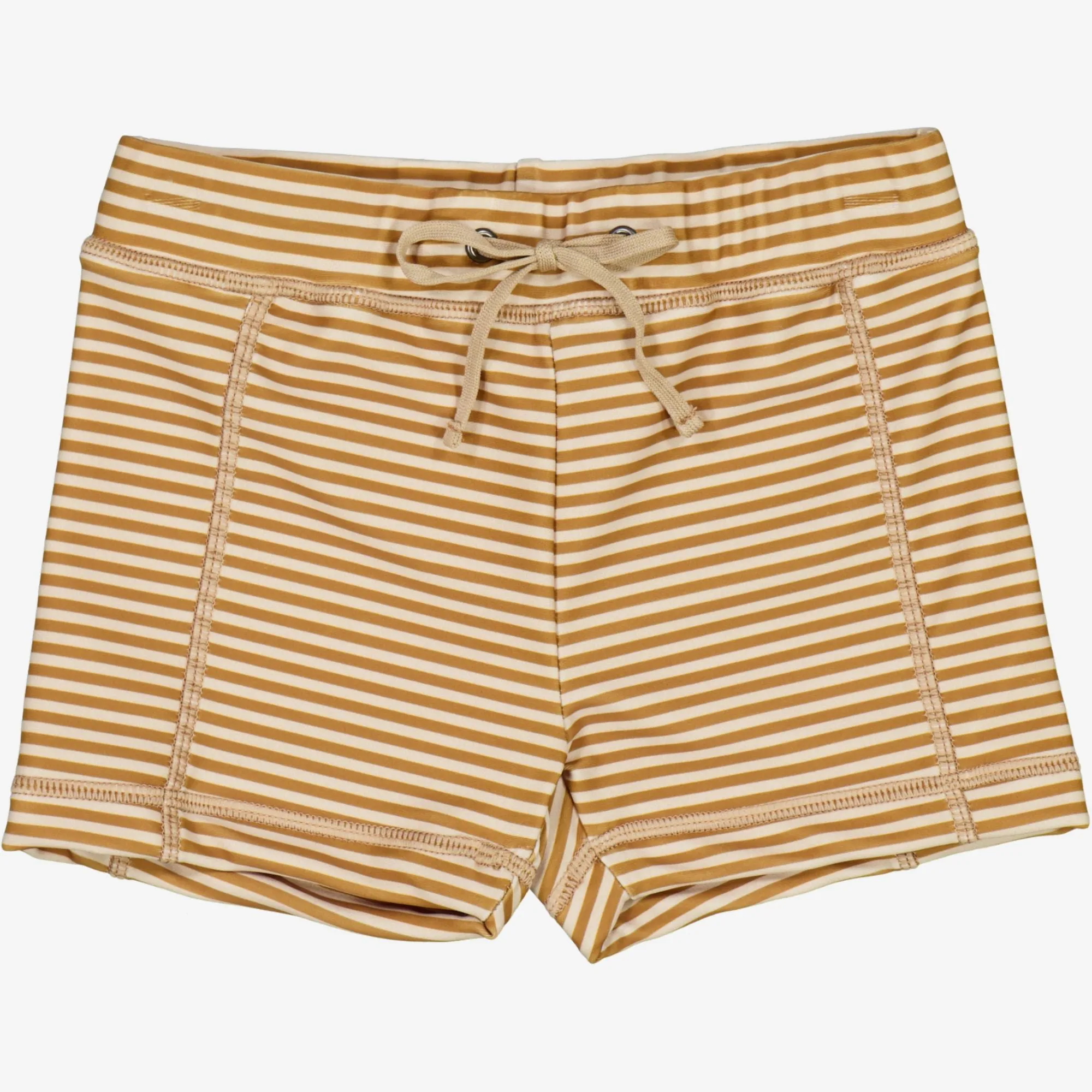 Swim Shorts Ulrik - golden green stripe
