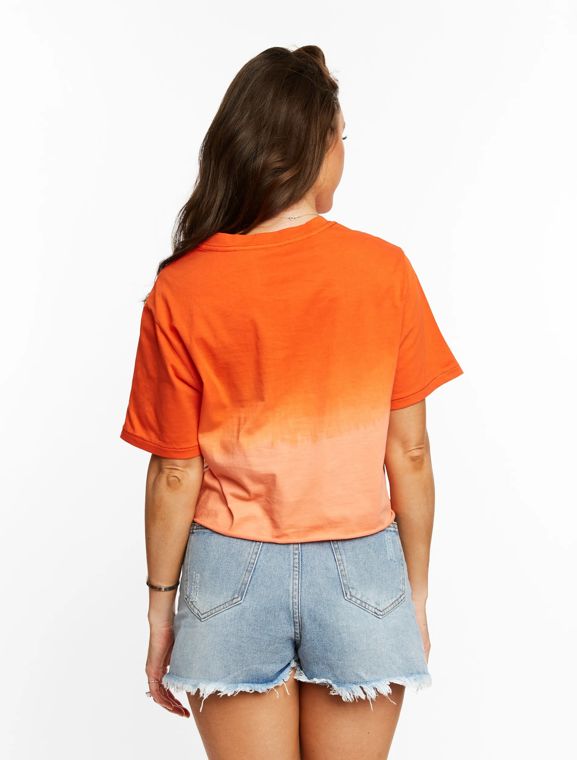 The Clemson Cropped Boyfriend Tee