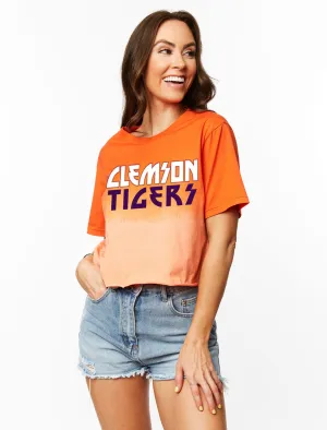 The Clemson Cropped Boyfriend Tee