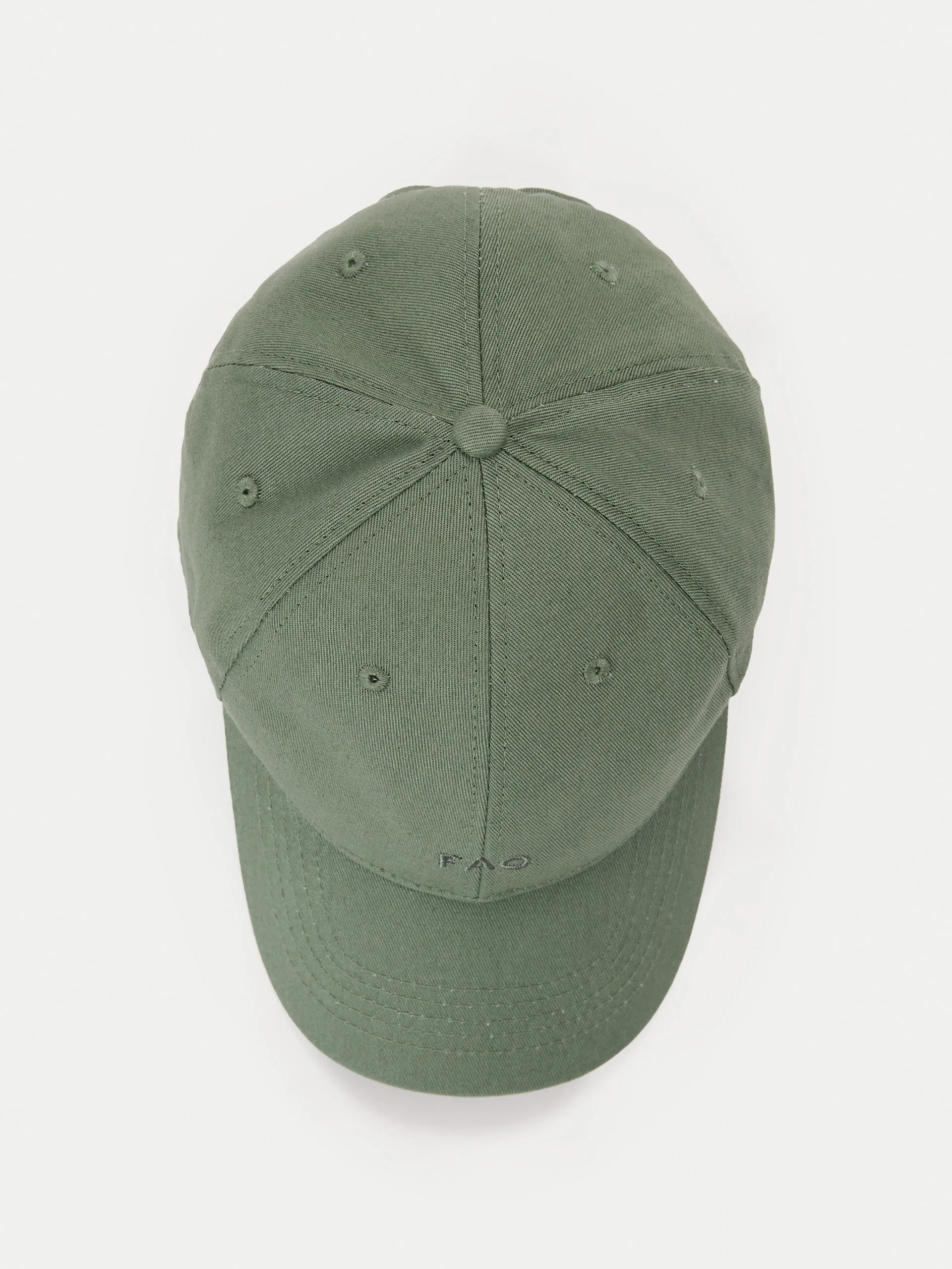 The Garment Dyed Dad Cap in Agave