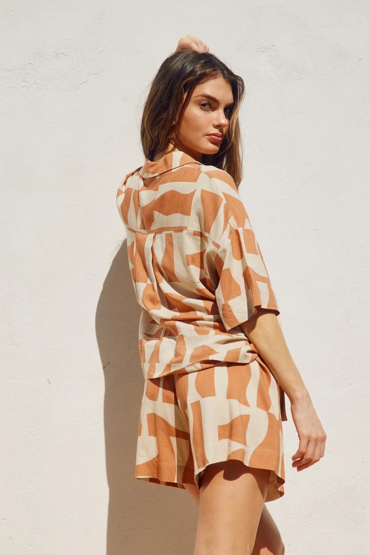 The Sunday Lounge Top   Shorts Set - Sold Separately