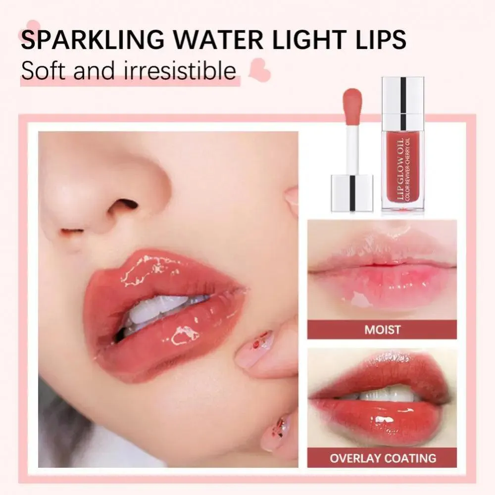 Tinted Lip Plumper Lips Glow Oil Treatment Serum