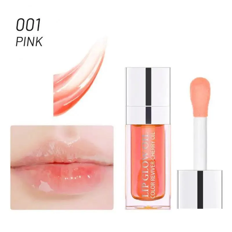 Tinted Lip Plumper Lips Glow Oil Treatment Serum