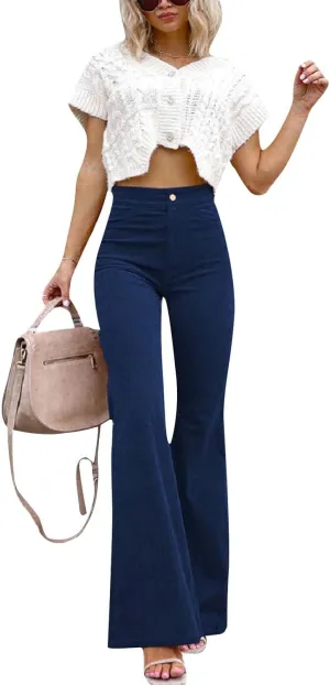 TINXIEA Women's Casual High Waist Drawstring Pants Bandage Sweatpants Y2k Yoga Flare Pants Trousers Sexy Streetwear