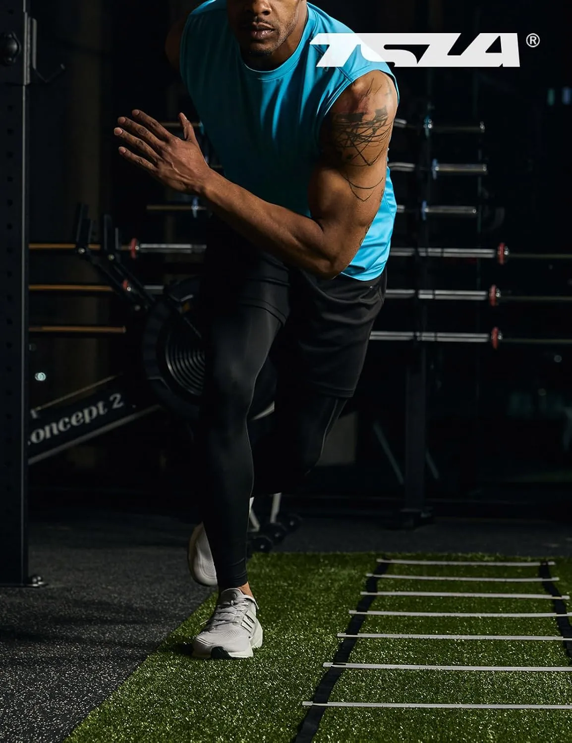 TSLA Men's Compression Pants - Cool Dry Athletic Sports Workout Running Tights Leggings Baselayer