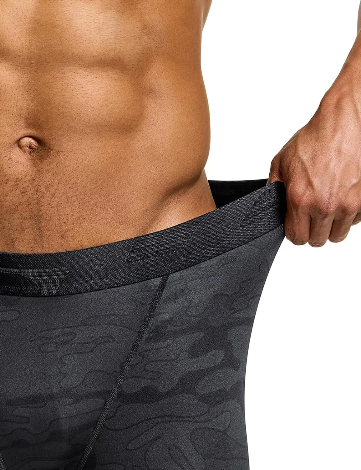 TSLA Men's Compression Pants - Cool Dry Athletic Sports Workout Running Tights Leggings Baselayer
