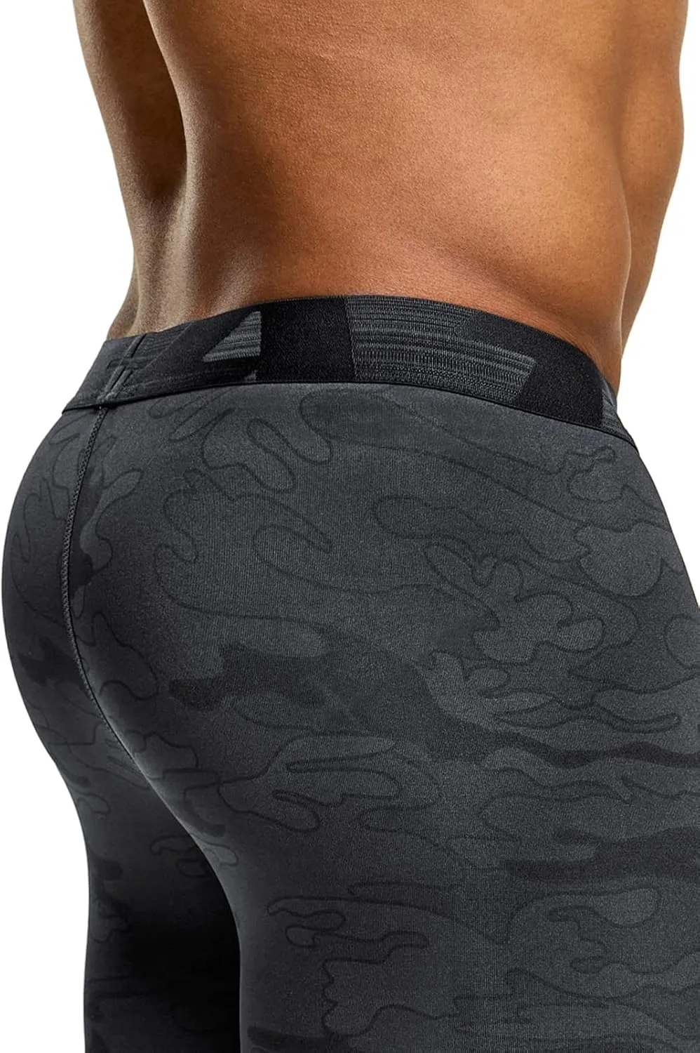 TSLA Men's Compression Pants - Cool Dry Athletic Sports Workout Running Tights Leggings Baselayer