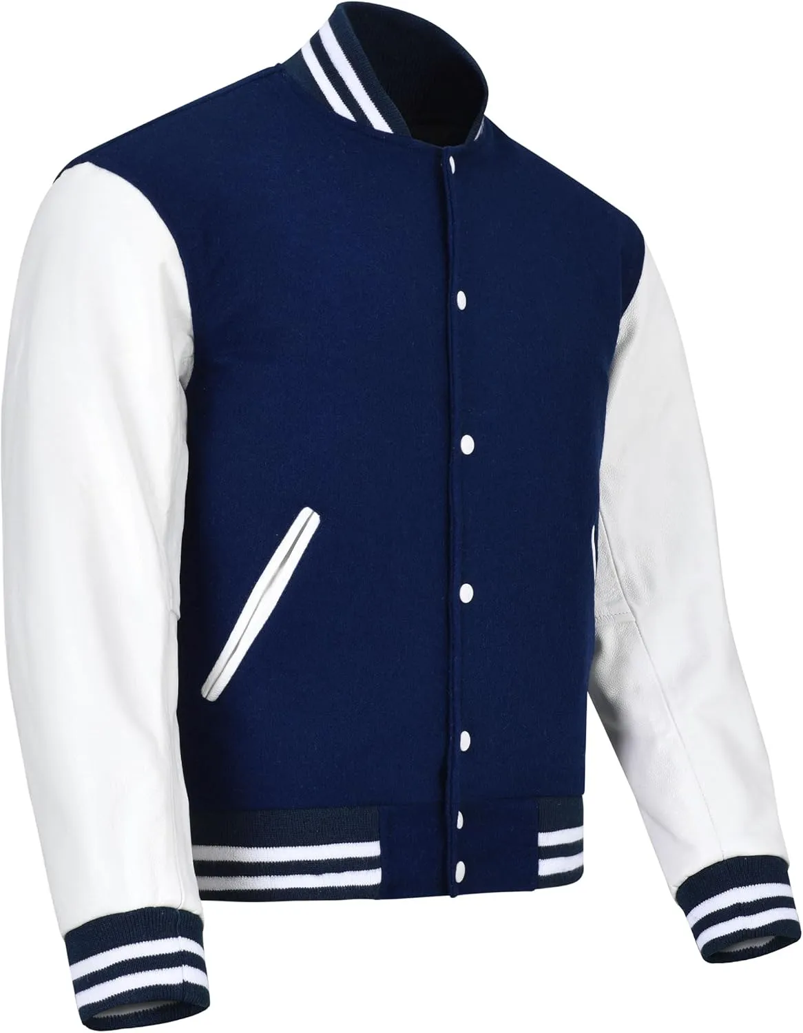 Varsity Jacket Baseball Letterman Jacket Wool and Leather Premium Quality Unisex Basketball Jacket