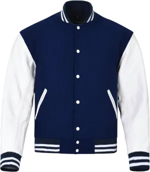 Varsity Jacket Baseball Letterman Jacket Wool and Leather Premium Quality Unisex Basketball Jacket