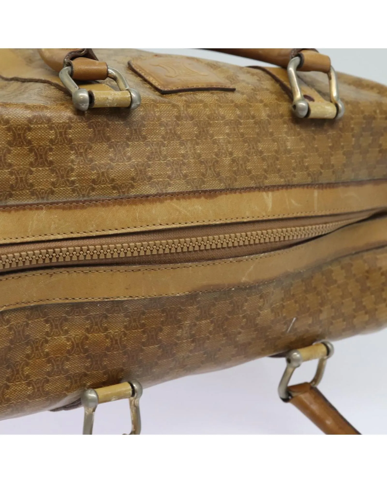 Vintage Macadam Canvas Hand Bag with Classic Design
