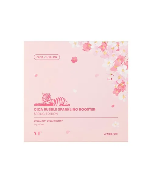 VT Cosmetics Cica Bubble Sparkling Booster Spring Edition