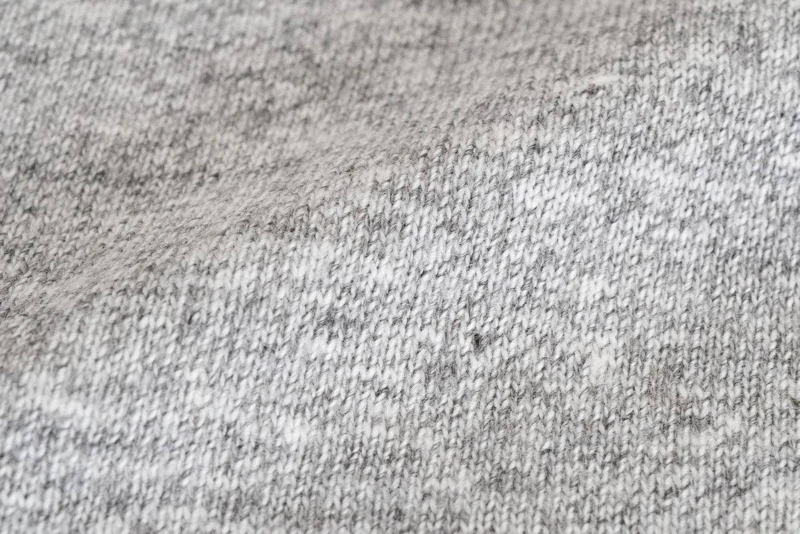 Warehouse 5.5oz "Bamboo Textured" Plain Tee (Heather Grey)