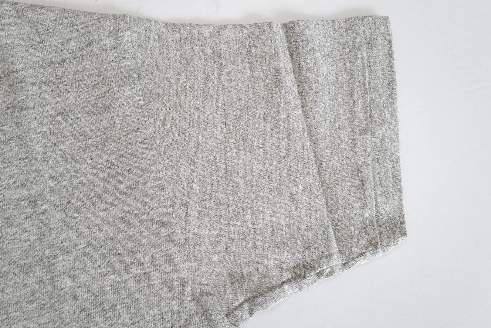 Warehouse 5.5oz "Bamboo Textured" Plain Tee (Heather Grey)