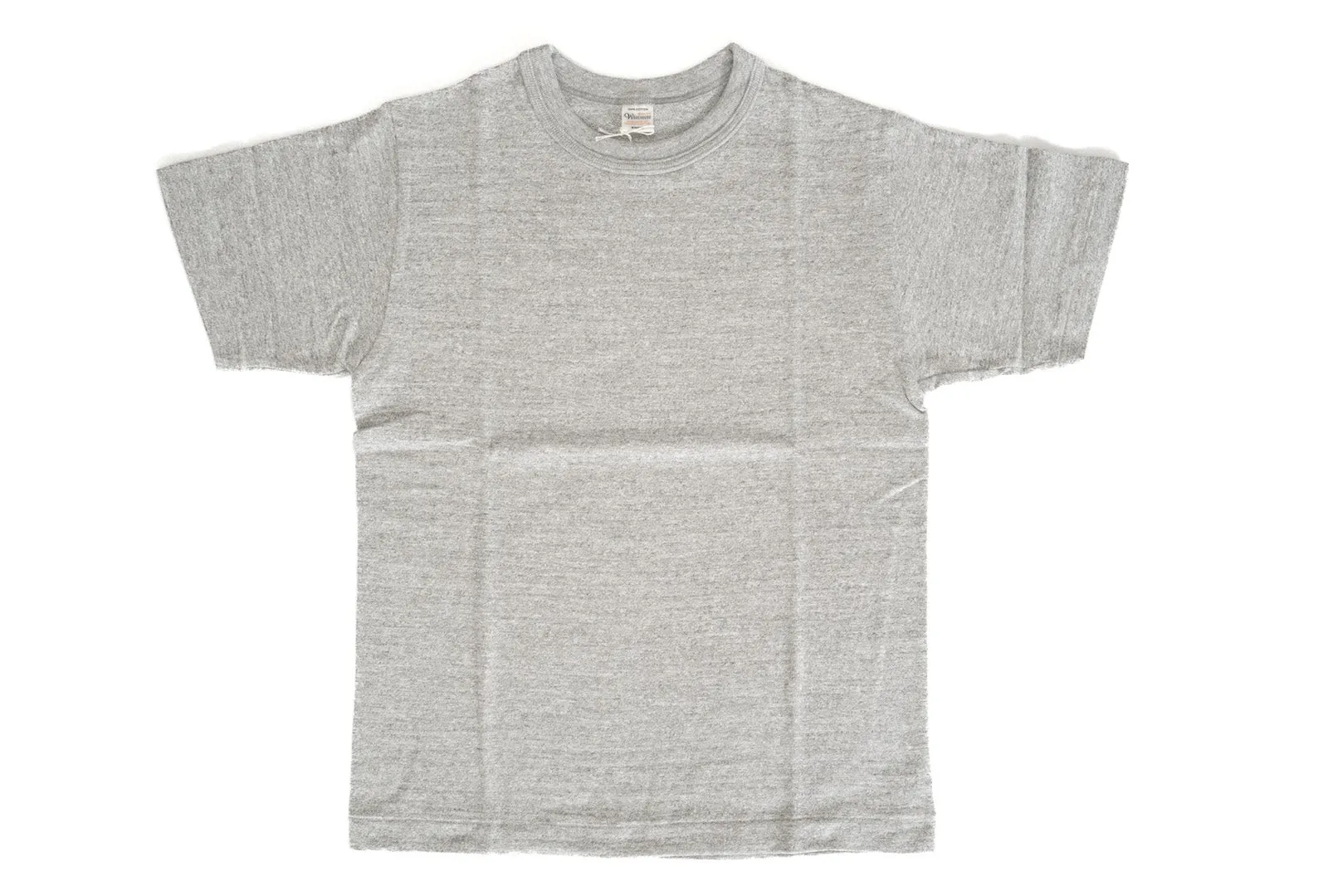 Warehouse 5.5oz "Bamboo Textured" Plain Tee (Heather Grey)