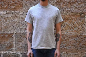 Warehouse 5.5oz "Bamboo Textured" Plain Tee (Heather Grey)