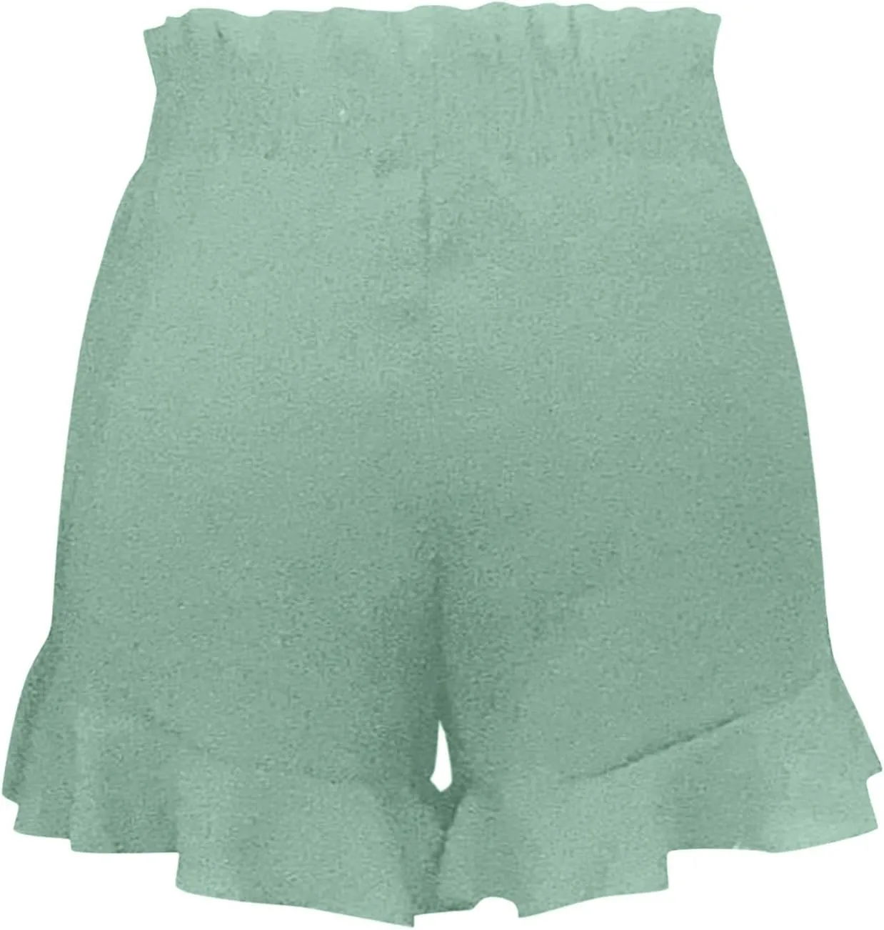 Women Skate Skirt Mini Wrap Skirt Beach Flowing Linen High Waist Shorts Summer Women Spandex Short