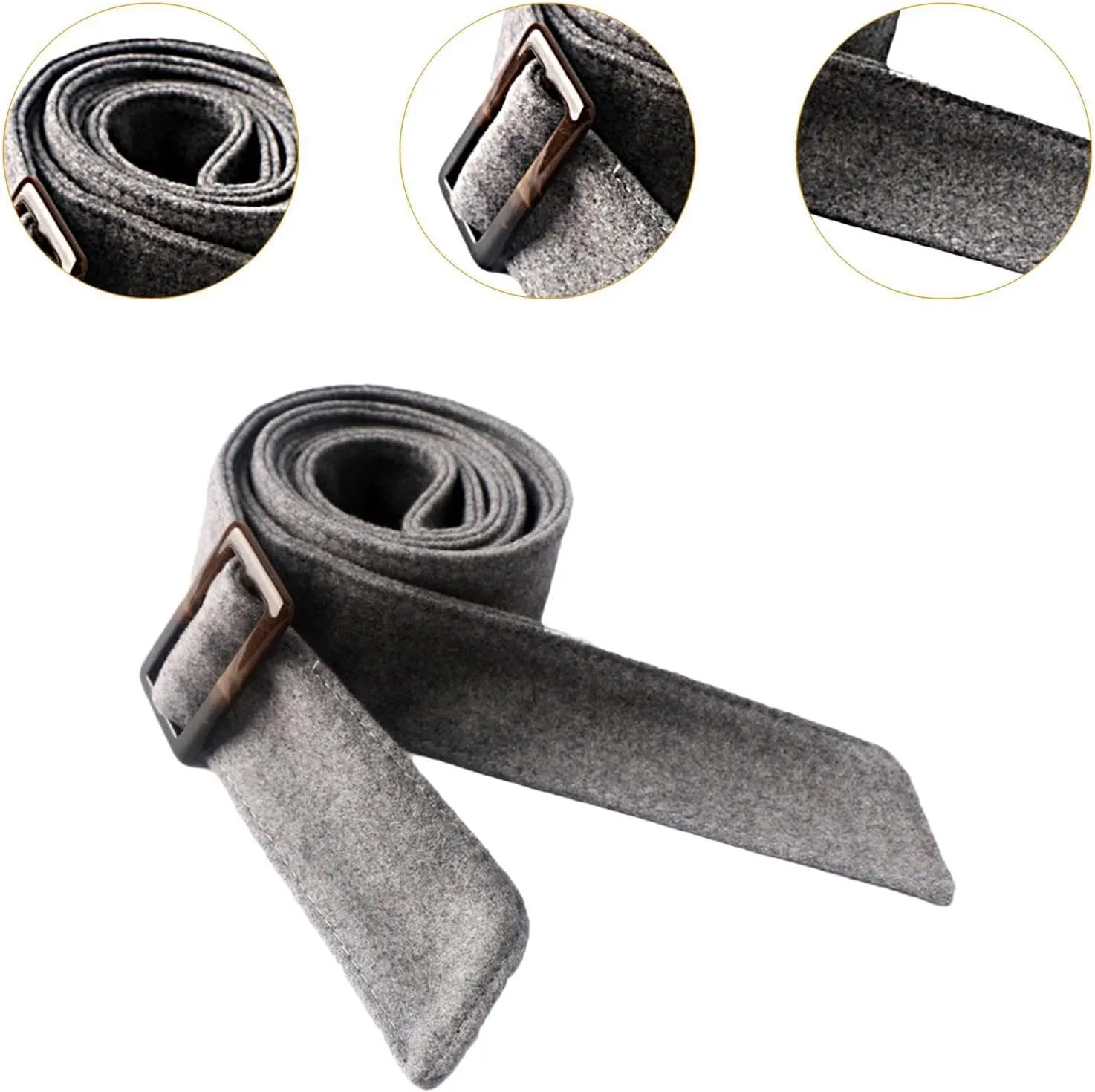Women Wool Overcoat Waist Belt Comfortable Trench Coat Belt for Street Shopping