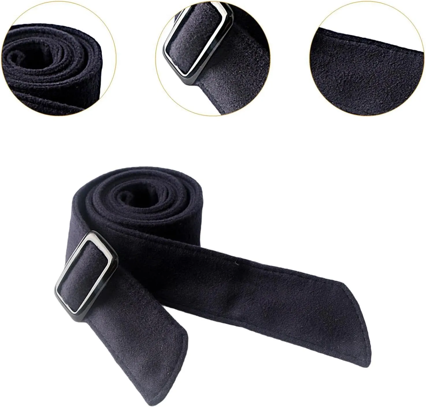 Women Wool Overcoat Waist Belt Comfortable Trench Coat Belt for Street Shopping