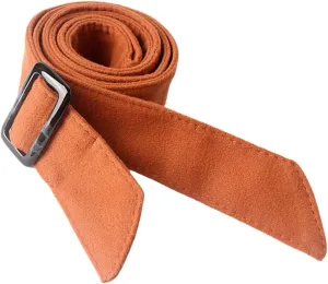 Women Wool Overcoat Waist Belt Comfortable Trench Coat Belt for Street Shopping