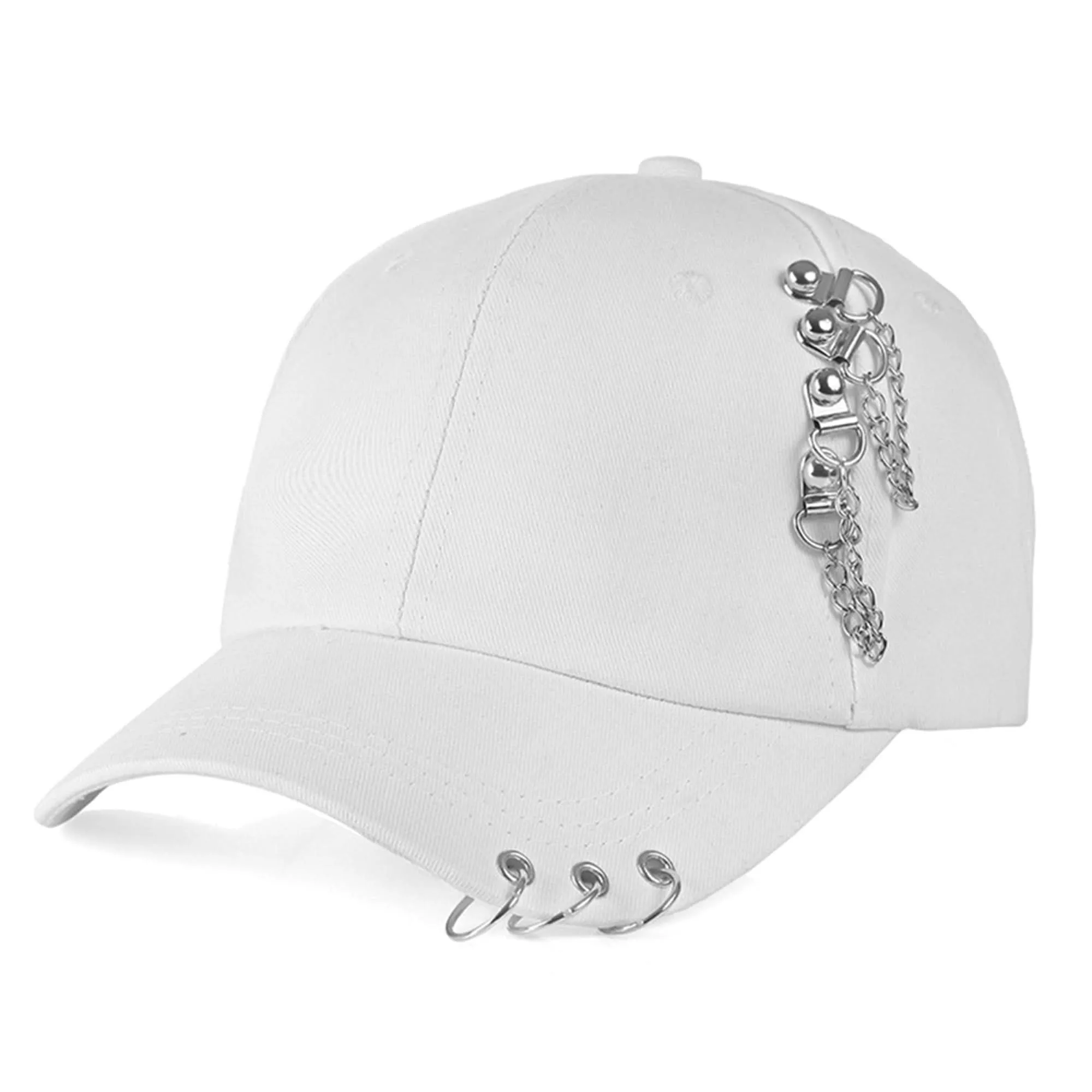 Women's Black Ring Buckle Baseball Cap – Hip Hop Trucker Hat