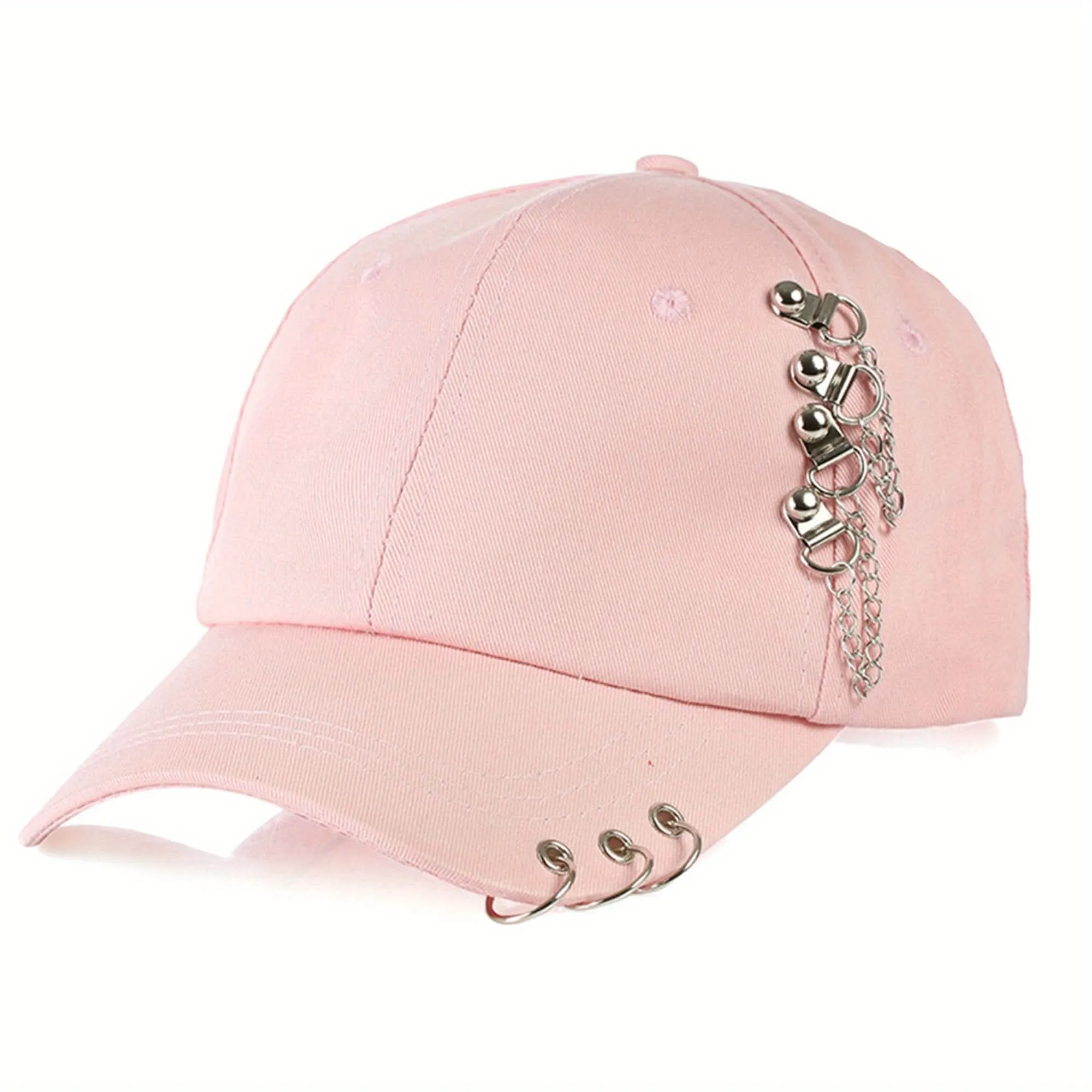 Women's Black Ring Buckle Baseball Cap – Hip Hop Trucker Hat