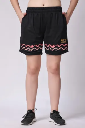 Women's Obsidian Shorts - Black