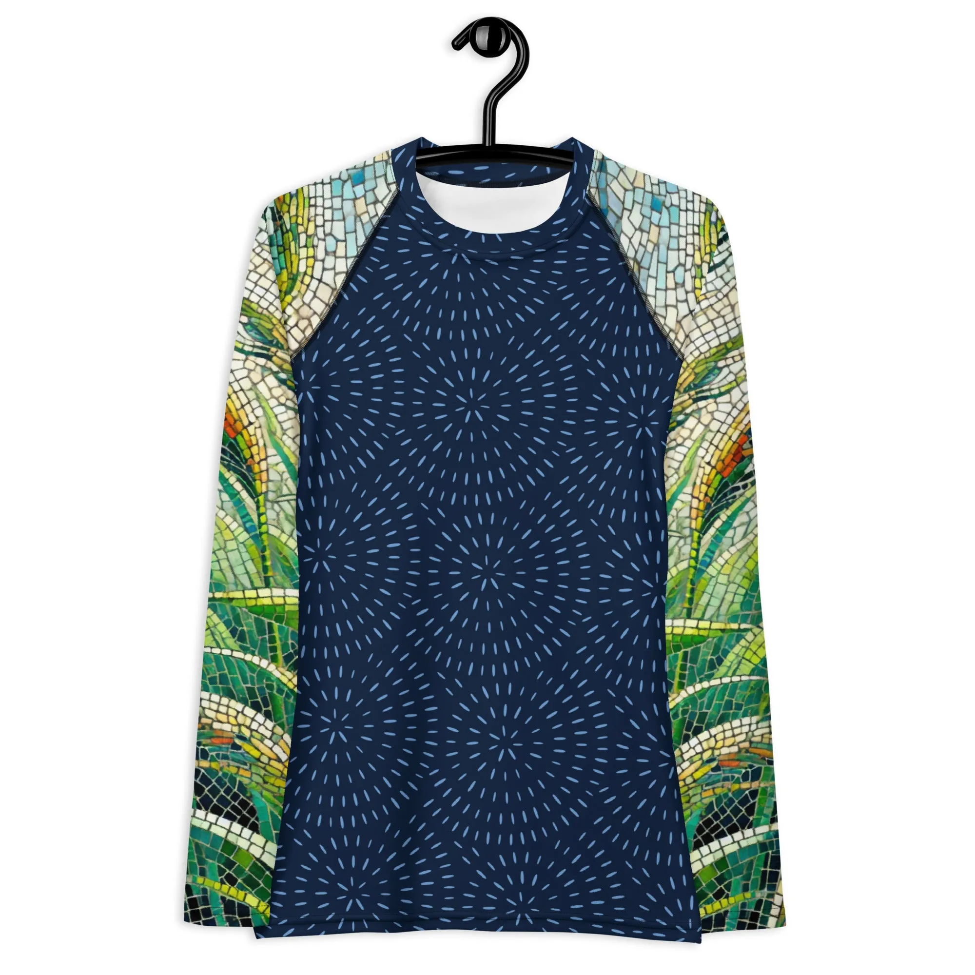 Women's Rash Guard Seagrass Sleeves