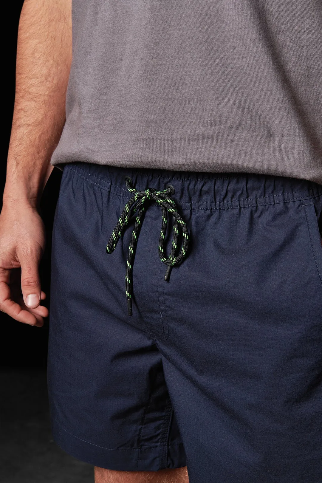 WS.4 REPREVE® STRETCH RIPSTOP ELASTIC WAIST WORK SHORTS