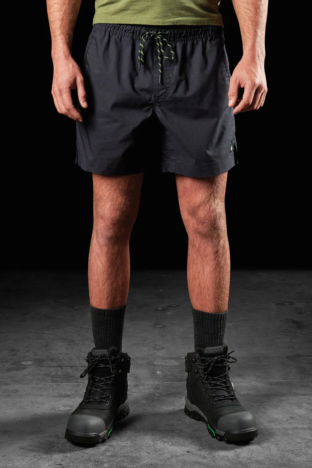WS.4 REPREVE® STRETCH RIPSTOP ELASTIC WAIST WORK SHORTS