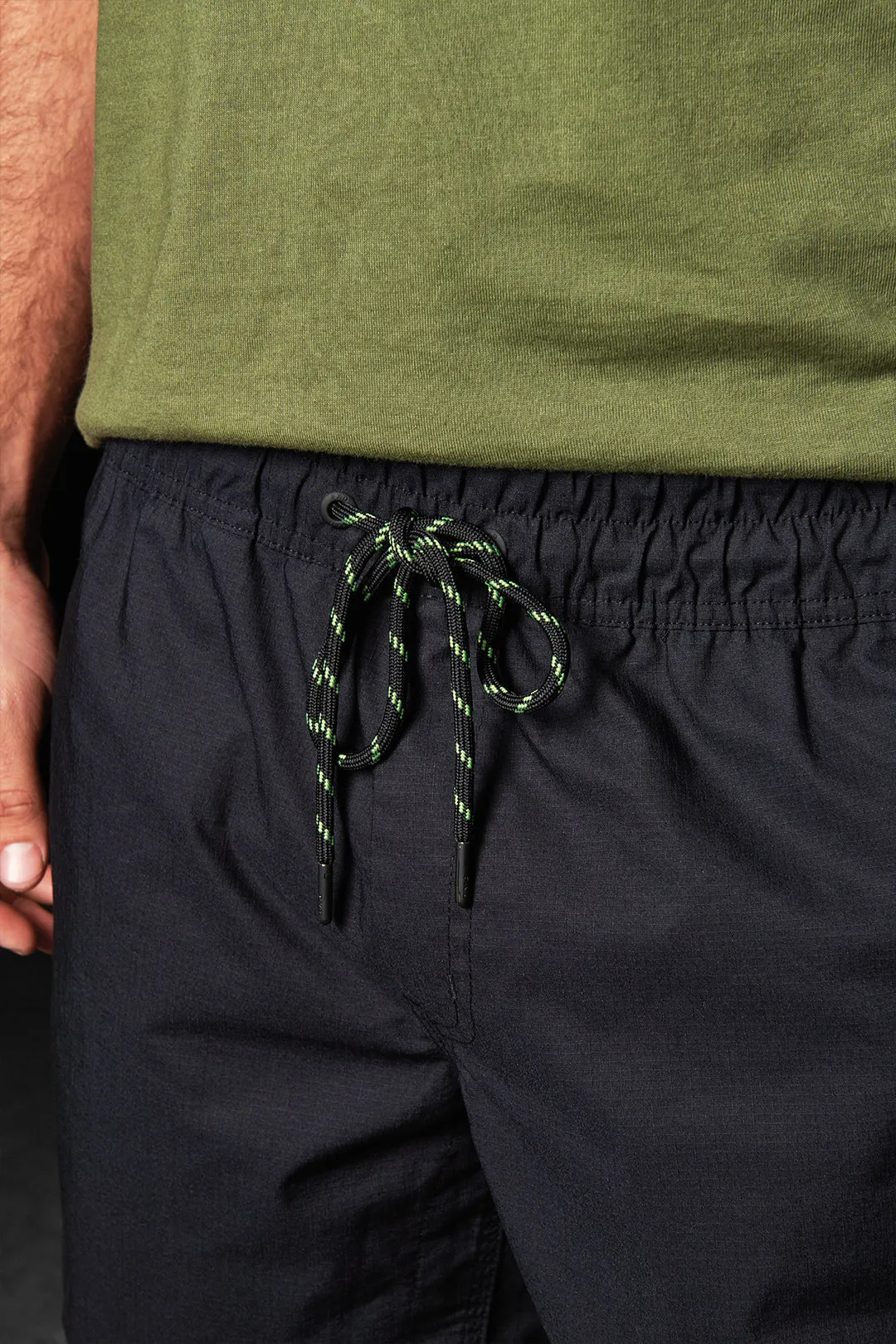 WS.4 REPREVE® STRETCH RIPSTOP ELASTIC WAIST WORK SHORTS