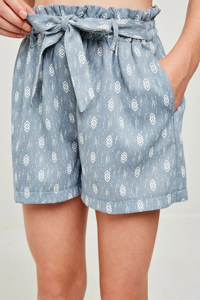 Youth- Paperbag Printer Shorts